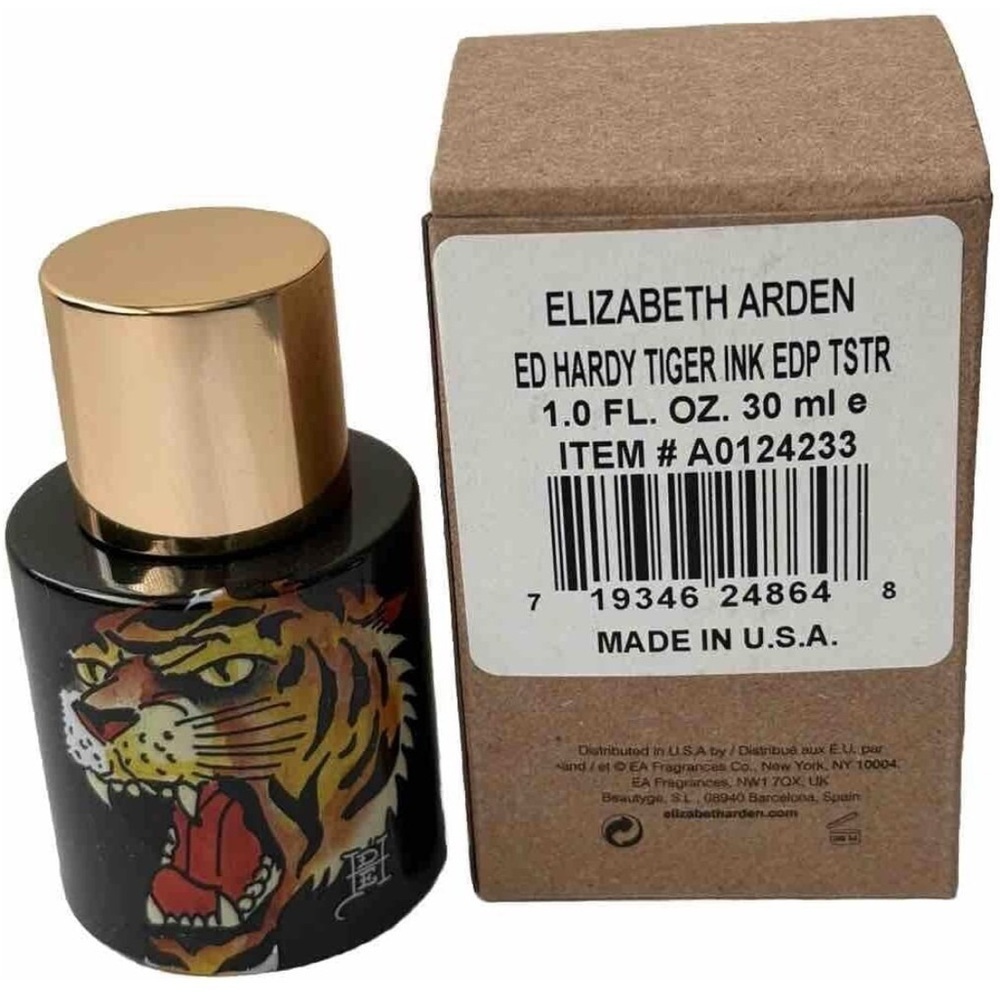 Christian Audigier ED HARDY TIGER INK EDP SPRAY TESTER 1.0 OZ (30 ML) (U)